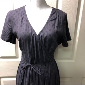 Fat face faux wrap dress
